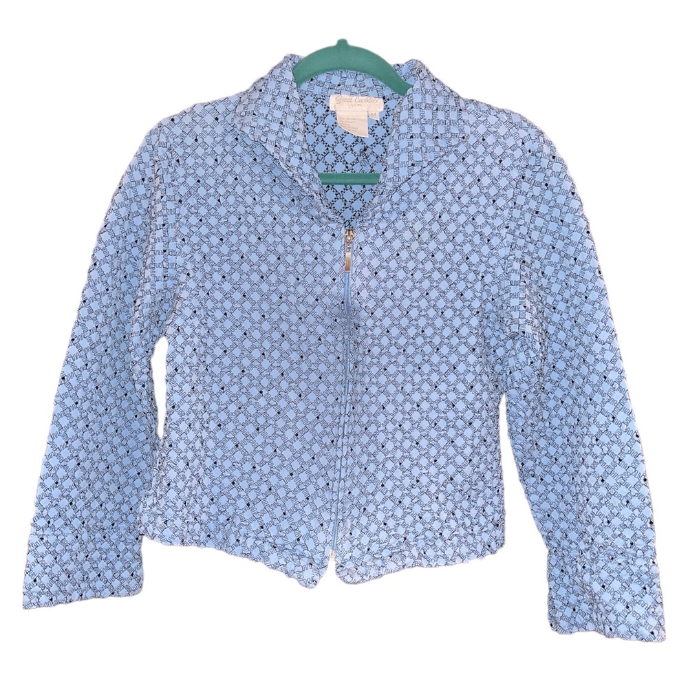 Great Cavalier - by St Paul Vintage early 90’s periwinkle blue, texturized